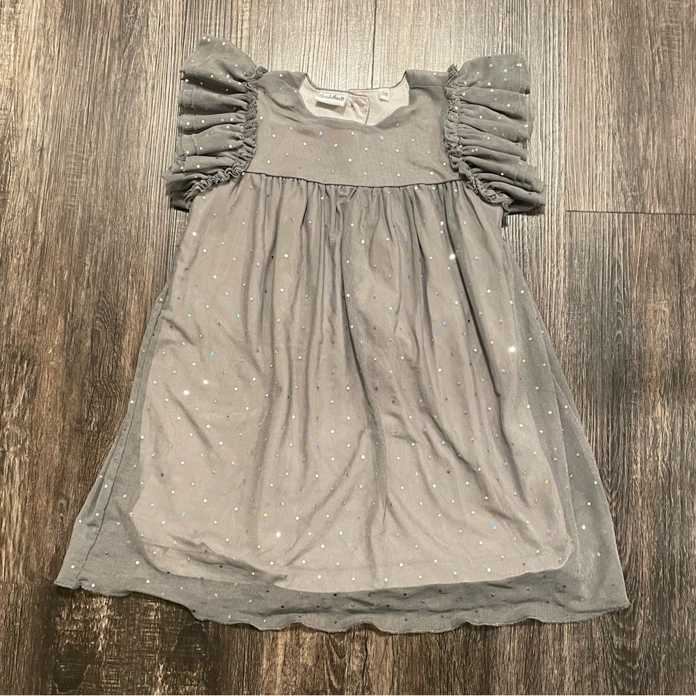 Cycle Band Mesh Overlay Dress 24m